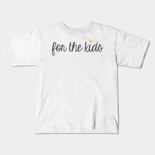 Simple For the Kids with Flame Kids T-Shirt